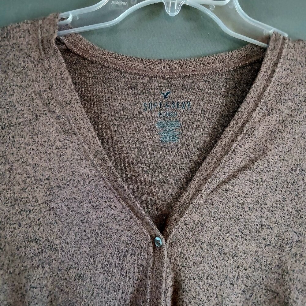 American Eagle Soft & Sexy Plush Top Medium - Picture 3 of 3